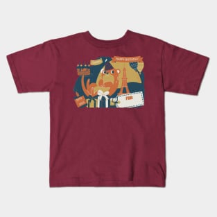 Otter's Birthday Kids T-Shirt